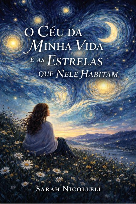 Capa do livro O Céu da Minha Vida e as Estrelas que Nele Habitam, de Sarah Nicolleli