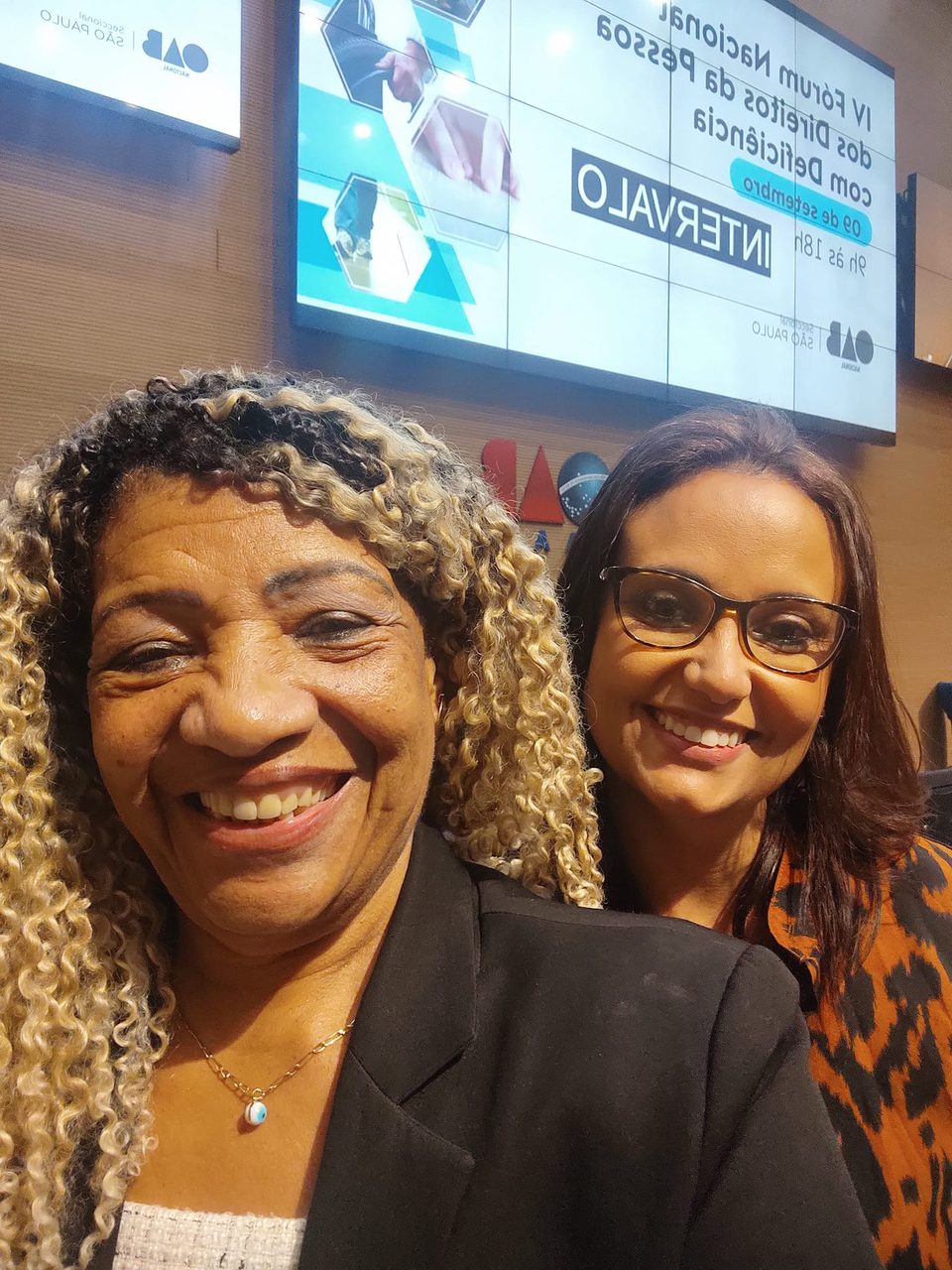 Doutoras Maria Eugênia e Livia Vieira – nosso agradecimento a estas duas figuras importantíssimas para que a AMME estivesse presente.